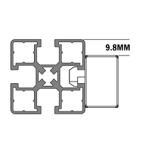 64-070-0 MODULAR SOLUTIONS ZINC PART SPACER BLOCK MODEL 45 GRAY